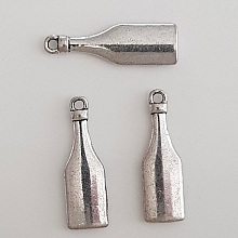 Breloque Bouteille N&deg;01 Argent