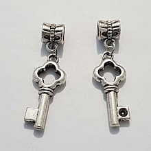 Breloque Clef N&deg;47 Argent