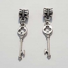 Breloque Clef N&deg;49 Argent