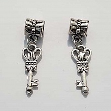 Breloque Clef N&deg;52 Argent