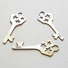 Breloque Clef N&deg;59 Argent