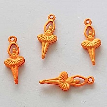 Breloque Danseuse N&deg;08 Orange
