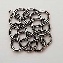 Breloque Divers N&deg;030 Fleur Argent