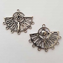 Breloque Divers N&deg;032 Connecteur Argent