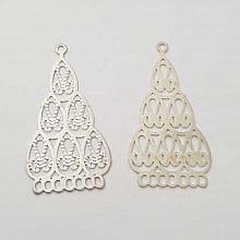 Breloque Divers N&deg;036 Connecteur Argent