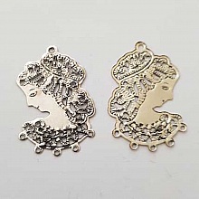 Breloque Divers N&deg;042 Connecteur Argent