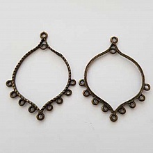 Breloque Divers N&deg;044 Connecteur Bronze