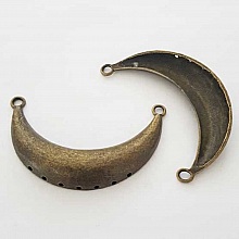 Breloque Divers N&deg;084-02 Pendentif Connecteur Bronze