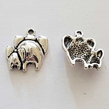 Breloque &Eacute;l&eacute;phant N&deg;09 Argent
