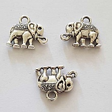 Breloque &Eacute;l&eacute;phant N&deg;10 Argent