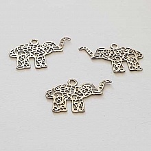 Breloque &Eacute;l&eacute;phant N&deg;13 Argent