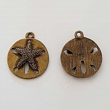 Breloque Etoile De Mer N&deg;07 Bronze