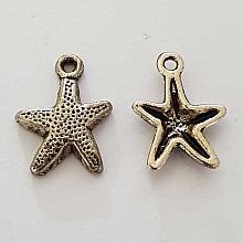 Breloque Etoile De Mer N&deg;08 Argent