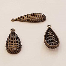Breloque goutte N&deg;08-01 Bronze