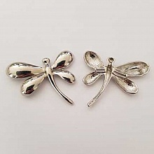 Breloque Libellule N&deg;04 Argent