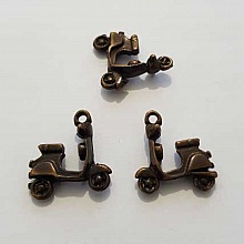 Breloque Moto N&deg;02 Bronze