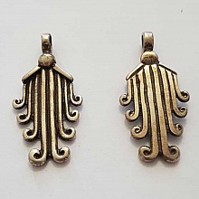 Breloque pendentif Argent en Zamac N&deg;001