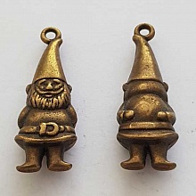 Breloque p&egrave;re no&euml;l N&deg;02 Bronze