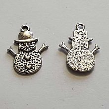 Breloque p&egrave;re no&euml;l N&deg;03 Argent
