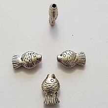 Breloque Poisson N&deg;06 Argent