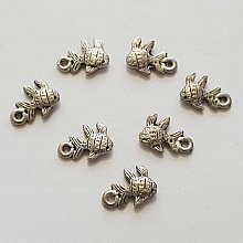 Breloque Poisson N&deg;10 Argent