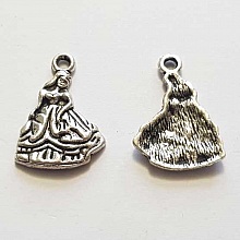 Breloque princesse N&deg;01 Argent