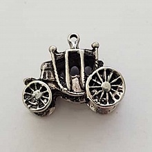 Breloque Voiture N&deg;08 Argent