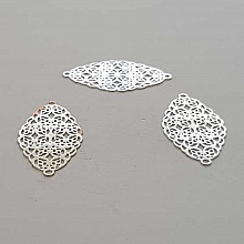Estampe N&deg;06 Feuille Argent 31 x 16 mm
