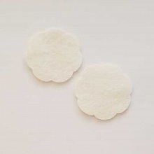 Jolie petite fleur en Feutrine 36 mm N&deg;10-12 x 2 pi&egrave;ces