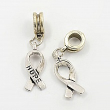 Pendentif 0042 &eacute;charpe m&eacute;tal Argent