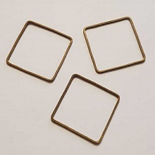Anneau intercalaire m&eacute;tal argent&eacute; 053 Bronze