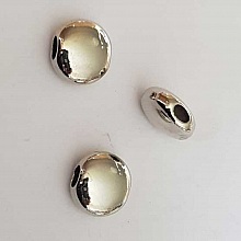 Perle divers en m&eacute;tal argent&eacute; 015 argent