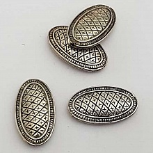 Perle divers en m&eacute;tal argent&eacute; 021 argent