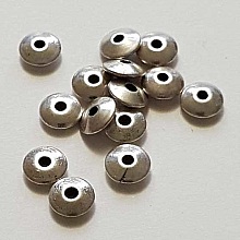 Perle divers en m&eacute;tal argent&eacute; 022 argent