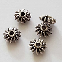 Perle divers en m&eacute;tal argent&eacute; 025 argent