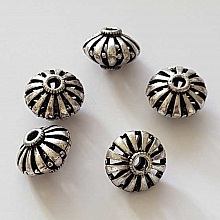 Perle divers en m&eacute;tal argent&eacute; 026 argent