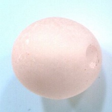 Perle Polaris Mat Ronde 18 mm Light Peach 01 x 1 Pi&egrave;ce