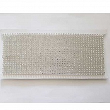 Ruban de strass en cristal de 4 mm au m&egrave;tre