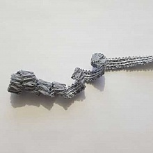 Ruban fronc&eacute; l&eacute;g&egrave;rement &eacute;lastique 12 mm N&deg;02