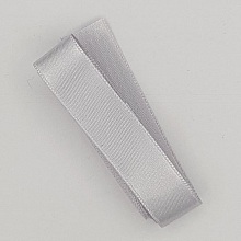 Ruban satin Gris Clair double face de 16 mm x 1 m&egrave;tre