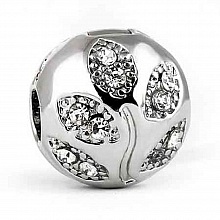 Stopper N&deg;44 Argent Strass Blanc
