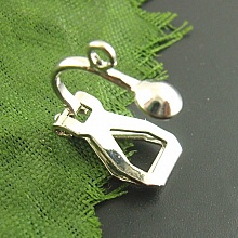 Support Boucle d'oreille Clip N&deg;05 x 5 Paires