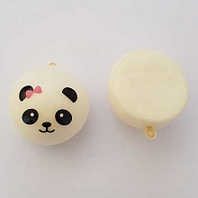 T&ecirc;te De Panda Fille N&deg;01 N&oelig;ud Rose Style Mousse
