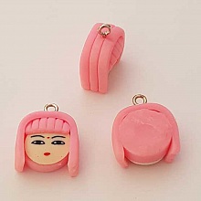 T&ecirc;te polym&egrave;re N&deg;30 Rose