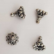 Perle divers en m&eacute;tal argent&eacute; 035 argent