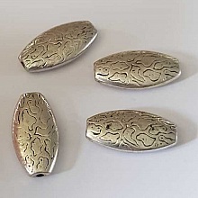 Perle divers en m&eacute;tal argent&eacute; 040 Argent