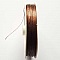 x 100 Fil C&acirc;bl&eacute; Marron Diam&egrave;tre 0.45 mm