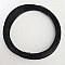 x 25 Fil m&eacute;tal recouvert plastic 0.8 mm Noir
