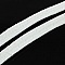 &Eacute;lastique Blanc Caoutchouc Plat 5 mm x 20 M&egrave;tres