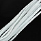 &Eacute;lastique Blanc Caoutchouc Plat 5 mm au 10 cm